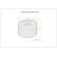 Pouf rond en jute et coton tissé à la main l 20 po Margo-1065010732-1065010734