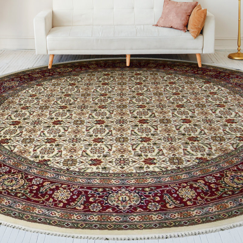 Jahan One-of-a-Kind Round 6' x 6' Hand Knotted Area Rug