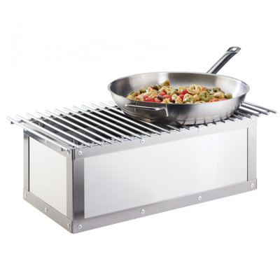 Urban Stainless Steel Chafer Alternative - 21 7/8"" X 7 1/2"" X 9 1/2 -  Cal-Mil, 3391-55