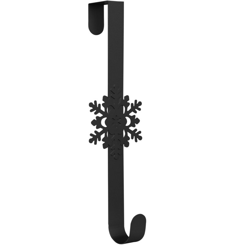 3.0cm Wreath Hanger, Black