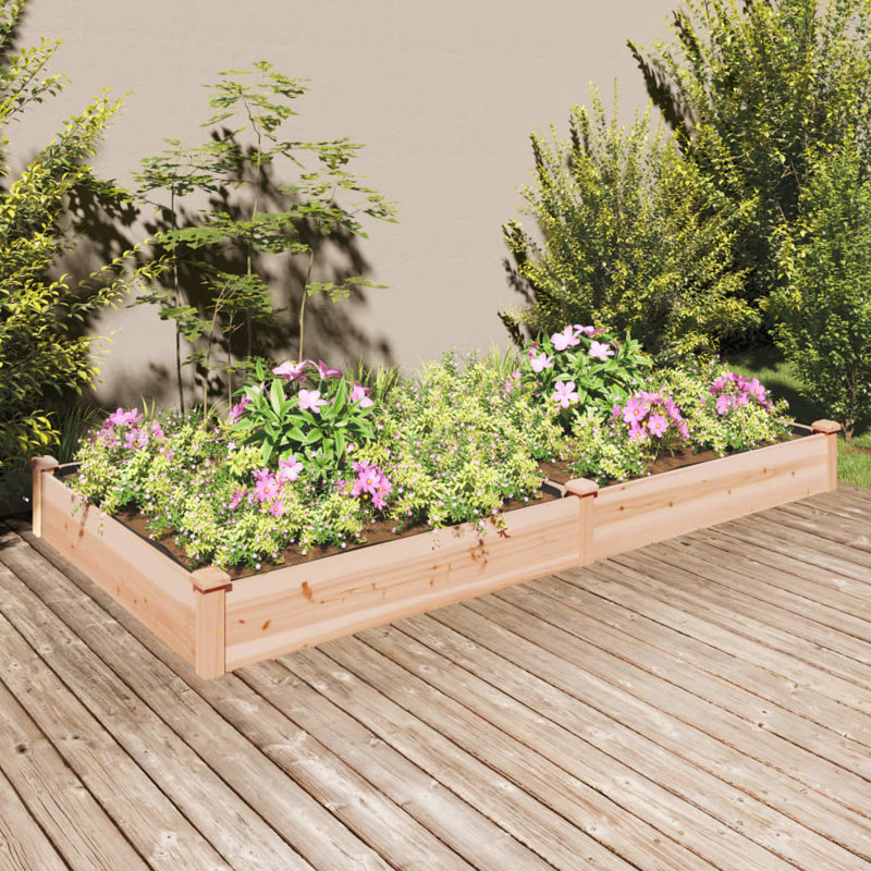 Lit surélevé avec doublure Latitude Run®, Naturel, H 9,8 po x l 94,5 po x P 47,2 po