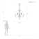 Beveled Arcs 10 - Light Chandelier
