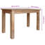 Dining Table Mixed Recycled Wood 82x80x76 cm-30890960-30890961