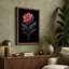 Single Rose in Bloom Botanical - Wrapped Canvas-1543295338-1543295337