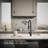 Graze Single-Handle Semi-Professional Kitchen Sink Faucet With 24-5/16-In Spout-89126590