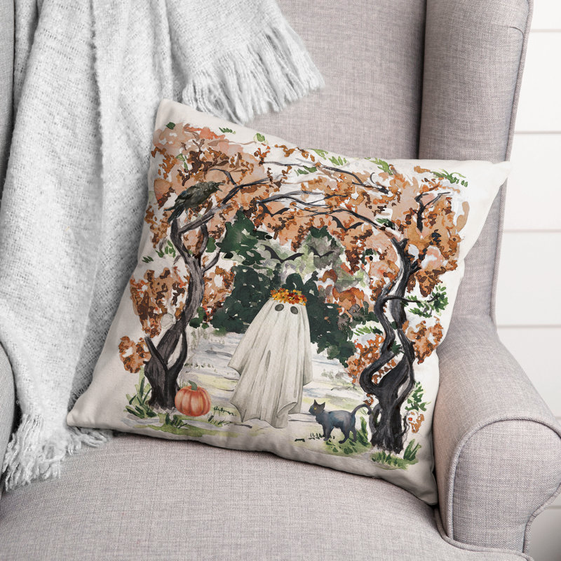 Outdoor Reversible Throw Pillow