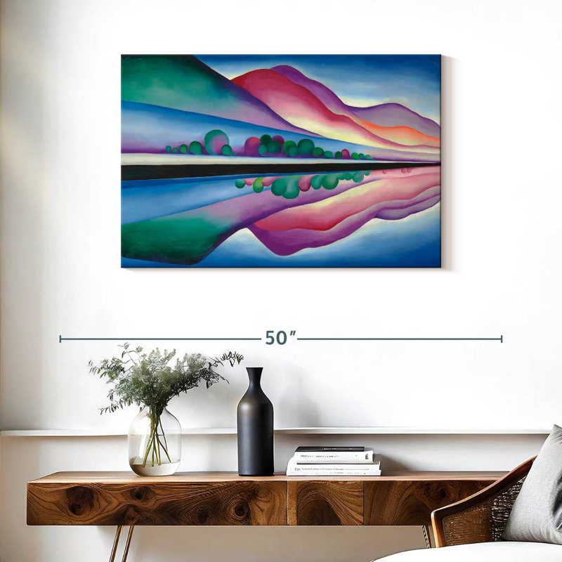 Avery Lake George Reflection 1921-22, 24" H x 36" W