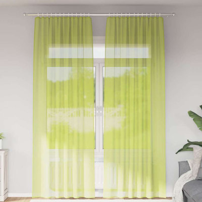 Semi Sheer Curtain Pair