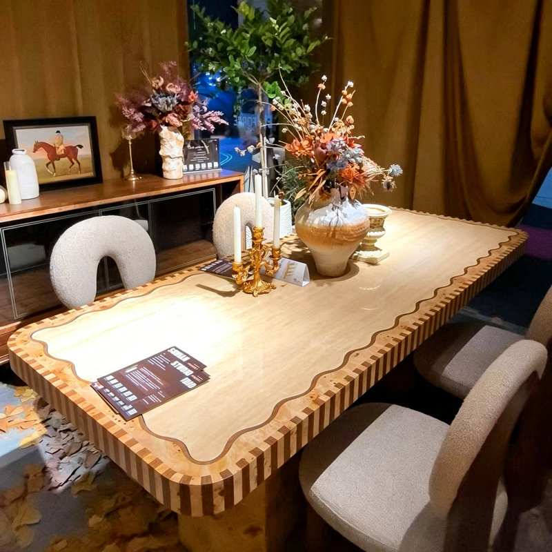 Table de salle à manger 62,99 ", 29.92" H x 62.99" W x 31.50" D