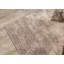 Tapis crème à motif géométrique beige et brun à poils courts-70380425