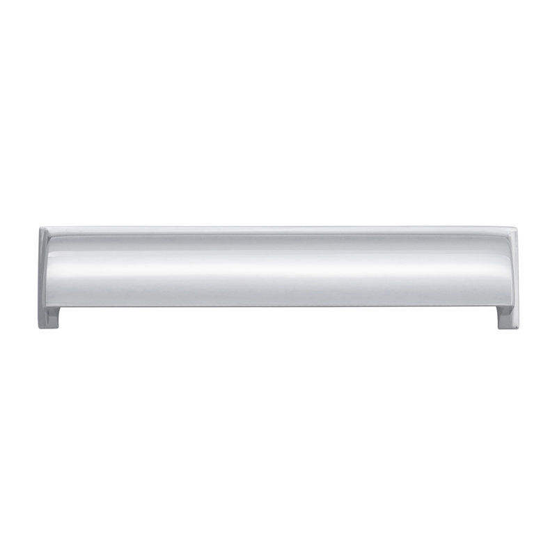 Parkview Cup / Bin Pull, 3", Chrome