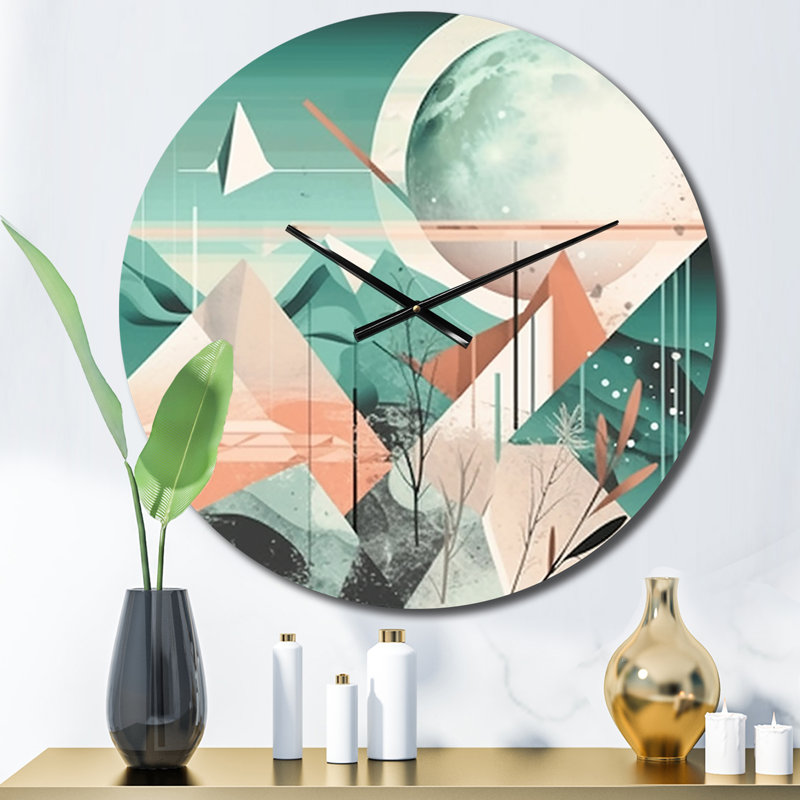 Horloge murale boho, Moyenne