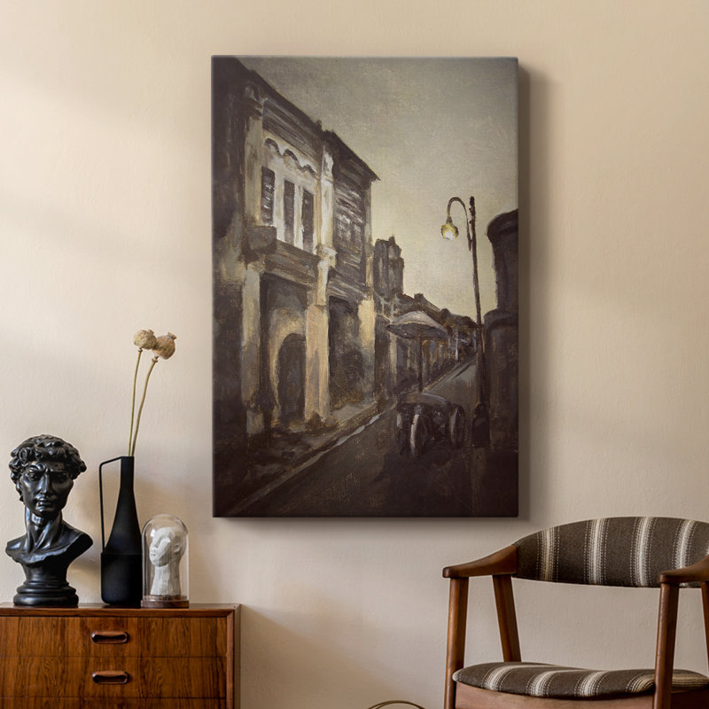 Paysage rétro Lxxix - galerie sur mesure, H 36 po x l 24 po