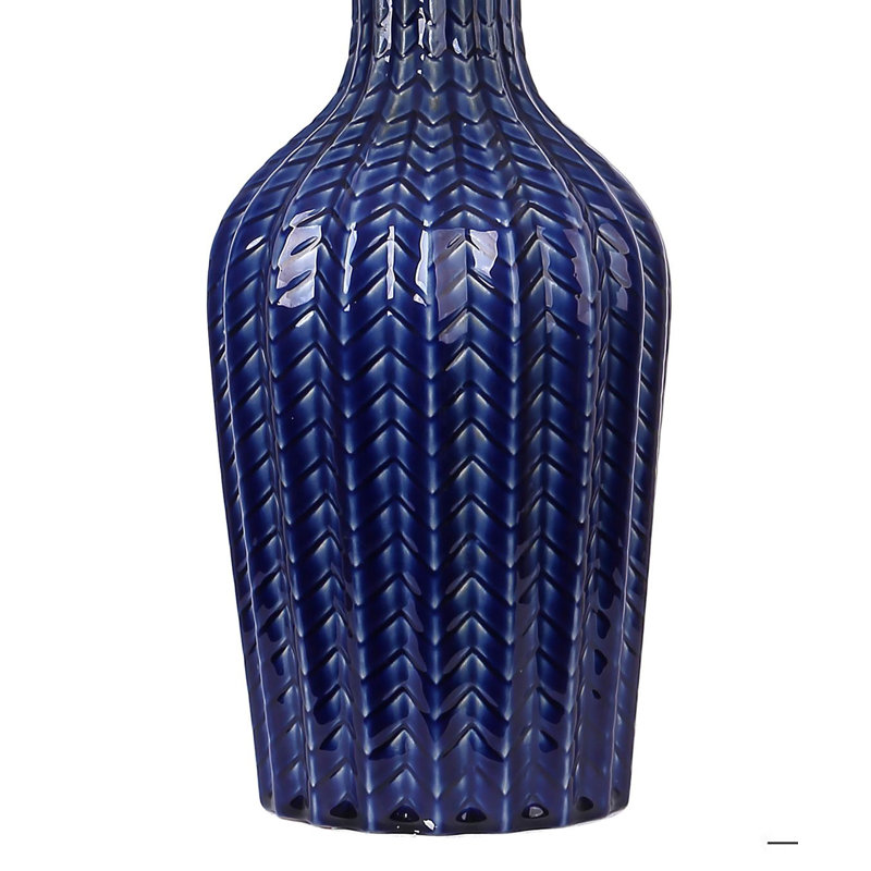 Hymel 23.5'' Table Lamp Set, Dark Blue
