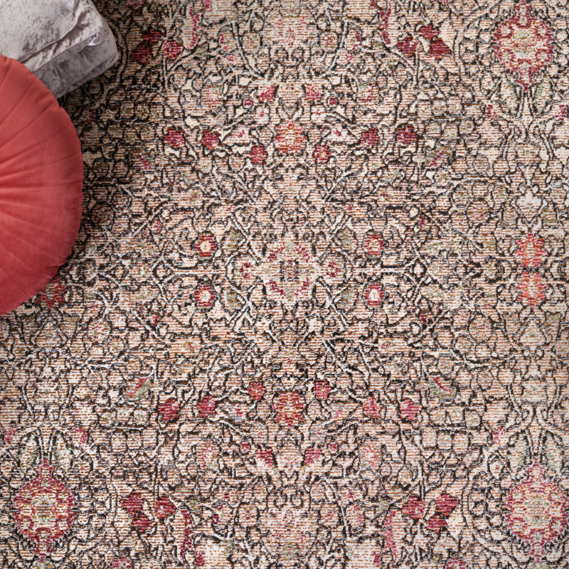 Tapis beige / brun Crimson 272, Rectangle 2 pi 2 po x 4 pi