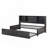 Daybed with Twin Size Trundle, Storage Shelves and USB Ports-60011962
