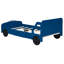 Lit de voiture simple bleu avec roulettes et couleur attrayante - Améliorez le décor de la chambre à coucher Les caractéristiques de confort en forme de voiture répondent à vos besoins-58830505-58830511