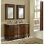 Ensemble de meuble-lavabo double 60 po Aurillac-23585183-42741292