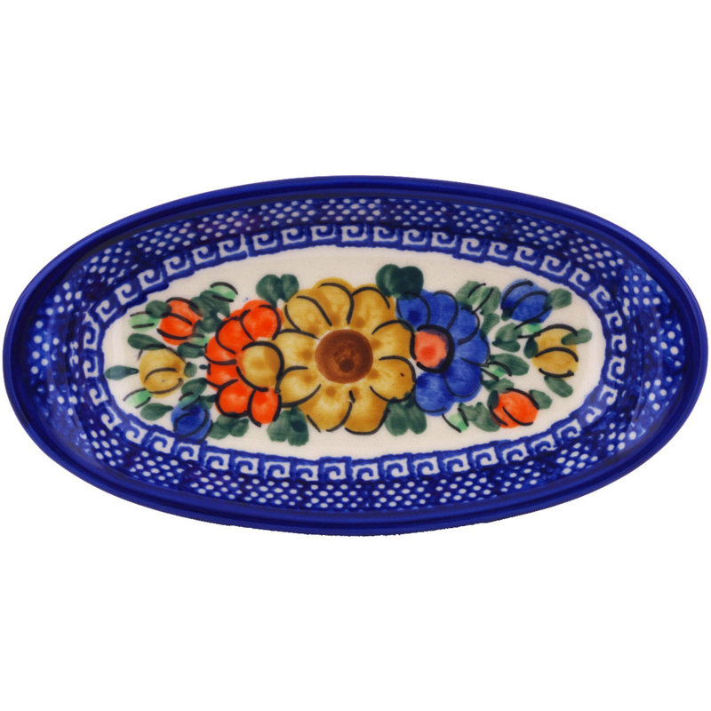 Polmedia Fall Garden Platter