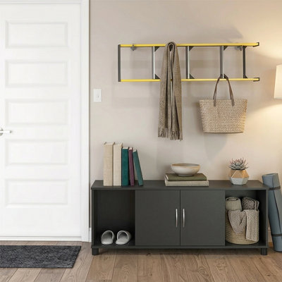 Meuble à chaussures pour hall d'entrée avec rangement pour chaussures et banc de rangement pour chaussures