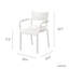 Fauteuil empilable Loar-656601618