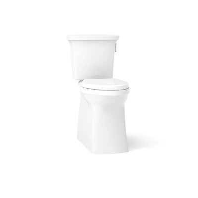 Corbelle Tall Two-Piece Elongated Toilet With Skirted Trapway 1.28 Gpf