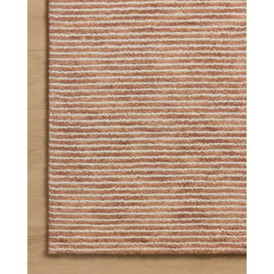 Striped Hand-Tufted Wool Area Rug