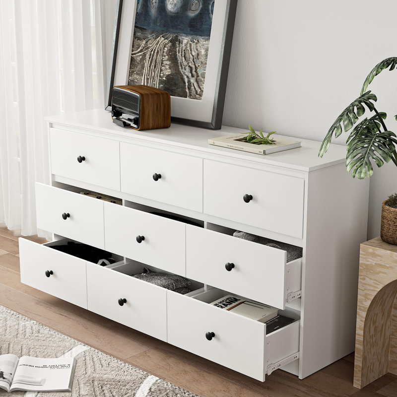 Commode Burdge, Blanc