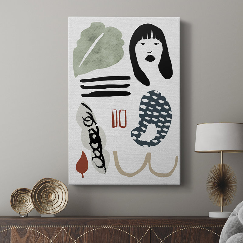 Collection Mindfulness II - galerie Cavas personnalisée, H 48 po x l 32 po
