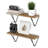 Chere 2 Piece Wood Bracket Shelf-1411827661-1411827659