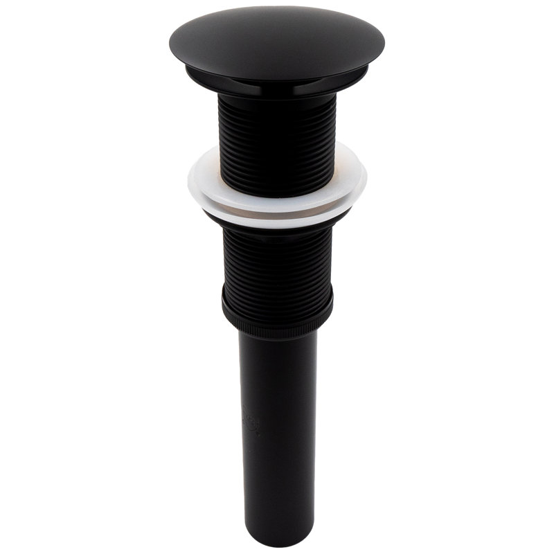 Novatto 17'' Stone Specialty Bathroom Sink, Matte Black