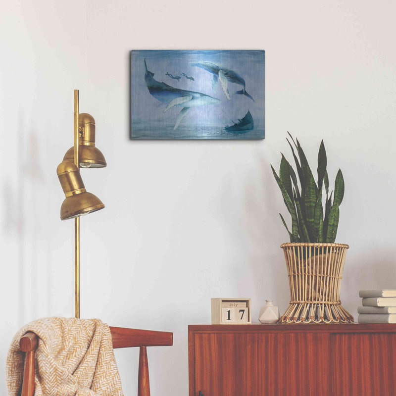 «Ocean Adventure Collection A» par Grace Popp, H 16 po x l 24 po