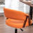 Bryonie Faux Leather Swivel Office Chair-375890462
