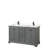 Deborah 60'' Double Bathroom Vanity with Marble Top-97760648-97760616-97760622