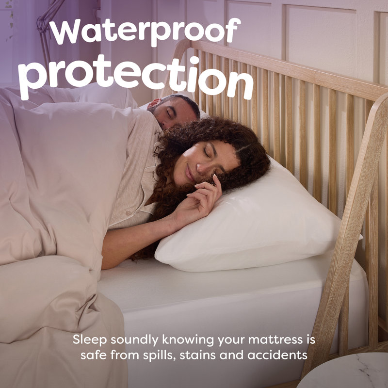 Slumberdown Waterproof Mattress Protector - Ultimate Protection & Comfort, Double