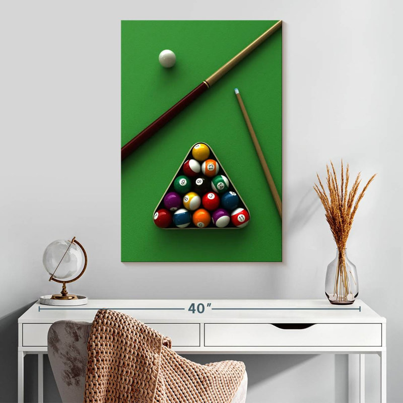 Senne Billiards Game Equipment, 30" H x 20" W