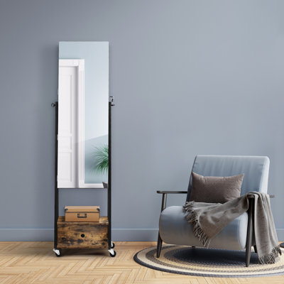 Armoire pour bijoux avec miroir Omeara