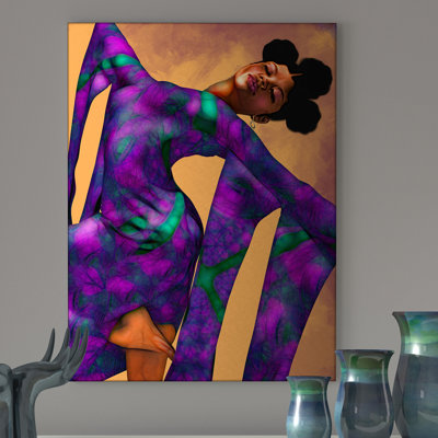 « modern danse mode africain american », reproduction d’impression sur toile