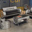 Ensemble de table basse et chaise Industrial