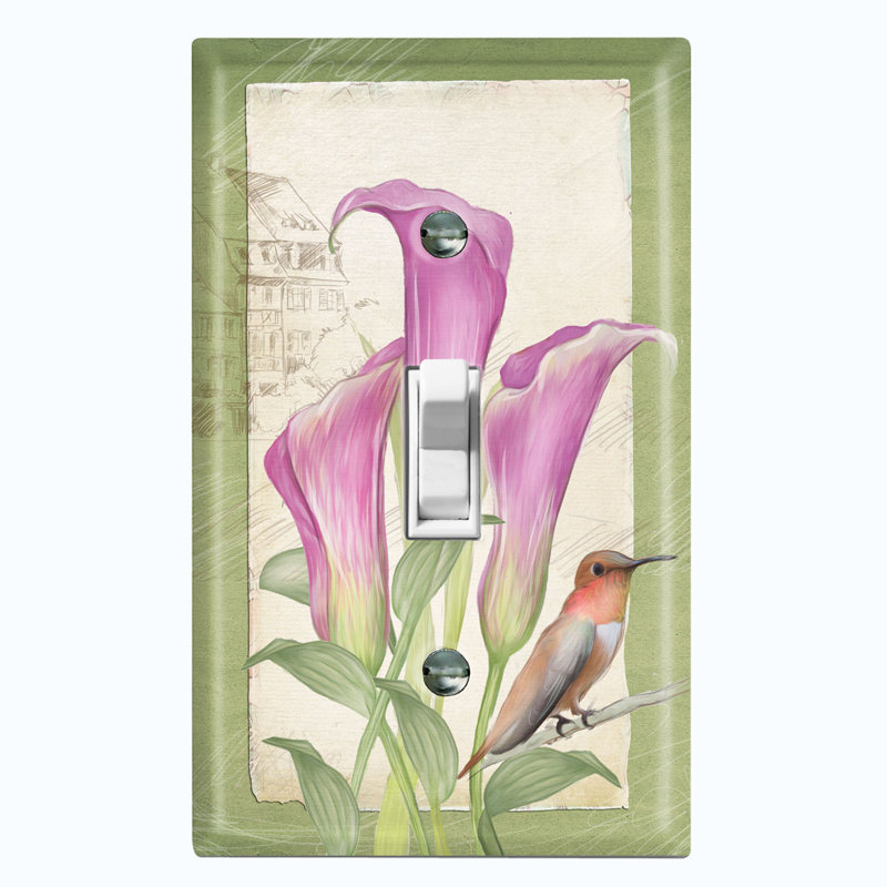 Landscape & Nature Themed 1 - Gang Toggle Light Switch Standard Wall Plate