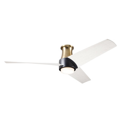 Ambit LED Flush Mount Ceiling Fan
