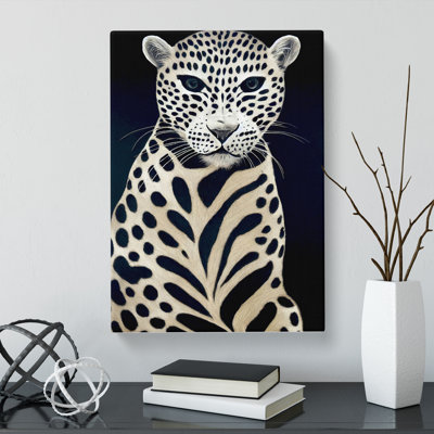 Leopard Modern - Wrapped Canvas