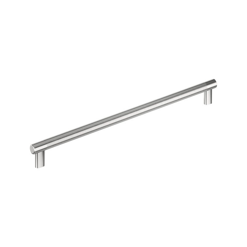 Poignée d'électroménager en chrome poli 18 po Bronx, 18", Chrome poli