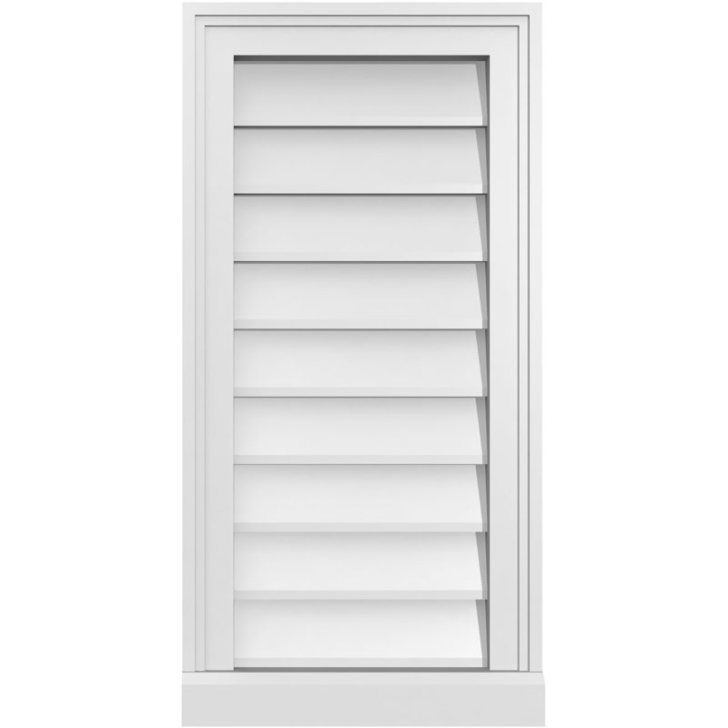 Cadre de seuil Brickmould, brun clair apprêté, H 28 po x l 14 po x P 2 po