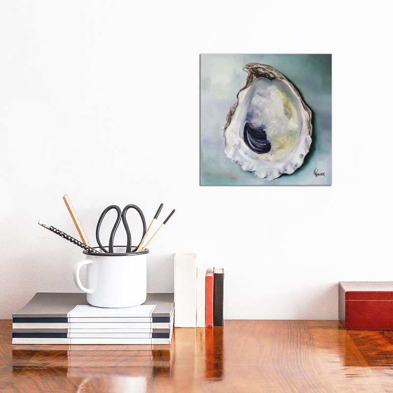 «Virginia Oyster Shell», giclée sur toile tendue avec châssis, H 12 po x l 12 po