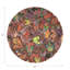 Mariposa Vegan Leather Round Pebble Placemat-50817659