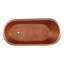 Paxton 59" Free Standing Copper Soaking Tub with Right Drain and Overflow-1173892362