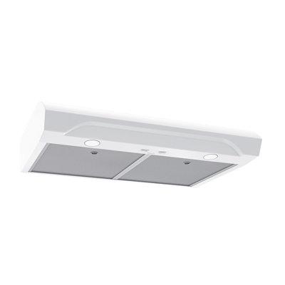 Hotte de cuisine 30 po Broan-NuTone, ENERGY STAR, ventilateur de 350 pi³ / min maximum, blanc