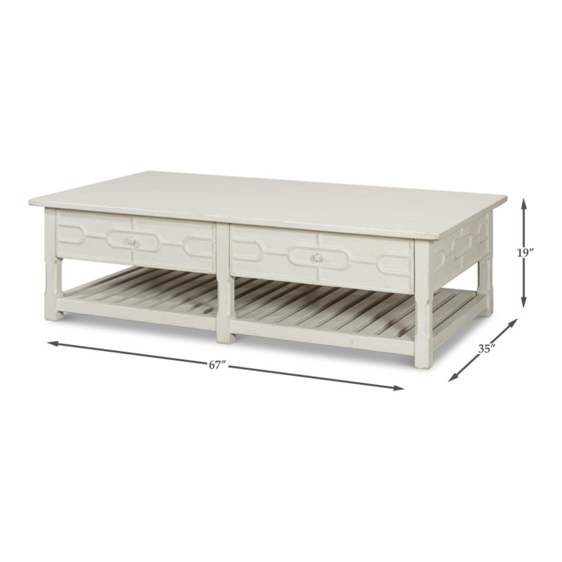Isla Solid Wood Coffee Table