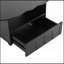 Table basse polyvalente avec roues de frein, plateau en nuage et grand espace de rangement pour votre salon-437867685